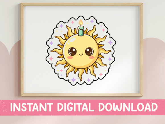 Bringing Sunshine to Your Creative Projects with a Kawaii Sun Design