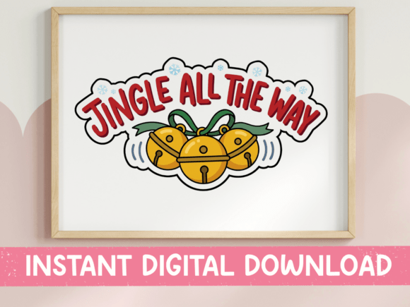 Jingle All the Way Bells Christmas: Holiday Design That Pops
